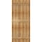 Ekena Millwork Joined Board-n-Batten Shutters, Rough Sawn Western Red Cedar, 26 7/8W x 61H, PR RBJ06S26X061RWR - alternate 5